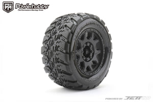 Powerhobby 1/8 MT 3.8 King cobra Belted Mounted Tires (2) 17MM