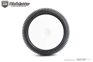 Powerhobby Challenger 1/10 2WD / 4WD Buggy Rear Carpet Mounted Tires Super Soft White