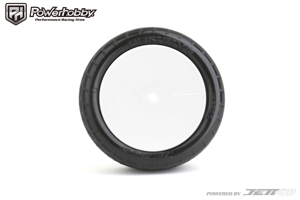 Powerhobby Positive 1/10 2WD Buggy Front Mounted Clay Tires Super Soft White