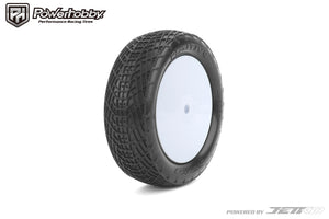 Powerhobby Positive 1/10 2WD Buggy Front Mounted Clay Tires Medium Soft White