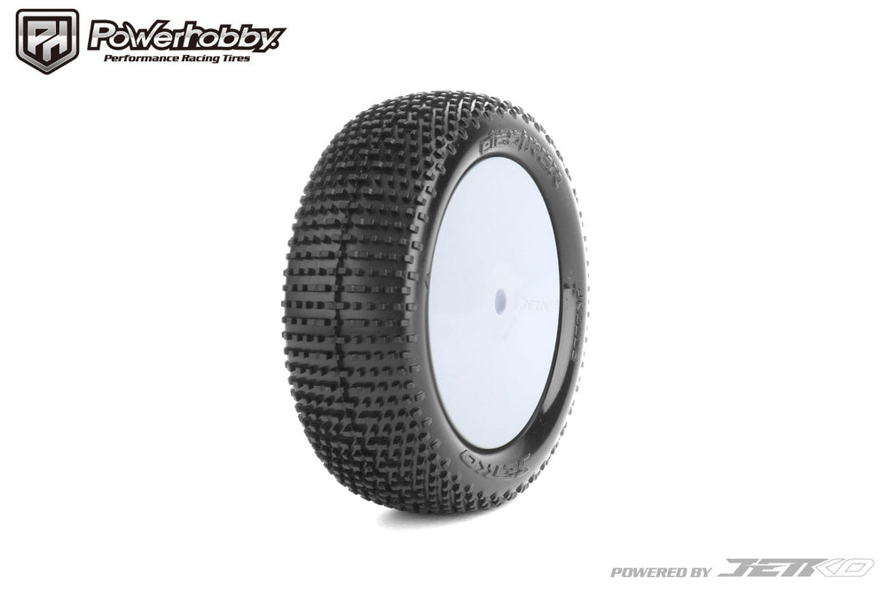 Powerhobby Desirer 1/10 2WD Front Buggy Clay Mounted Tires Super Soft White