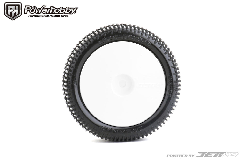 Powerhobby Desirer 1/10 4WD Front Buggy Clay Tires Mound White Ultra Soft