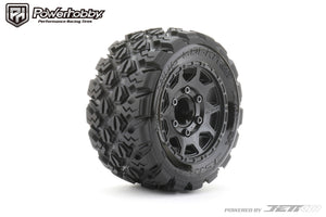 Powerhobby 1/10 2.8 ST King Cobra Belted Tires (2) with Removable Hex Wheels