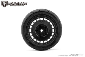 Powerhobby 1/10 Rally Car Evolution Mounted Tires Radial Wheels (4)