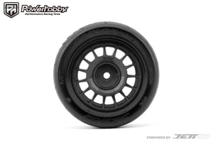 Powerhobby 1/10 Rally Car Formula Mounted Tires / Claw Wheels (4)