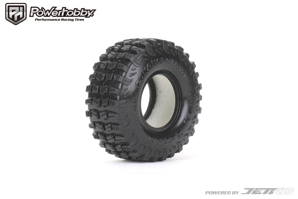 Powerhobby Conqueror 1.0” Micro Crawler Tires 1/24 Rock Crawler Axial SCX24