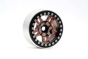 Powerhobby B4 Aluminum 1.9 Beadlock Wheels 9mm Hubs Bronze (4) 1/10 Rock Crawler