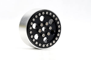 Powerhobby B5 Aluminum 1.9 Beadlock Wheels Super Positive Offset Black (4) Rock Crawler
