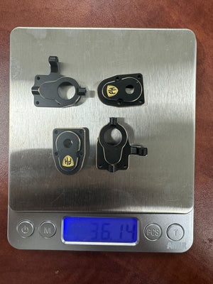 Powerhobby Brass Front Portal Axel Covers FOR Furitek FX118