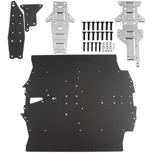 Powerhobby Carbon Fiber GT width Chassis for Arrma Limitless V2