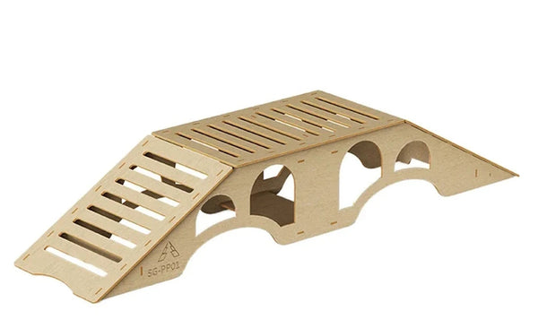High Density RC Crawler Wood Trail Small Hill Bridge (B Style) 1/24 1/18
