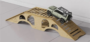 High Density RC Crawler Wood Trail Small Hill Bridge (B Style) 1/24 1/18