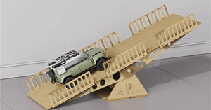 High Density RC Crawler Wood Small Tilting Bridge 1/24 1/18