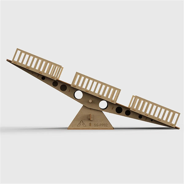 High Density RC Crawler Wood Small Tilting Bridge 1/24 1/18