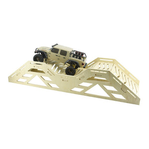 High Density RC Crawler Wood Trail Hill Bridge (E Style) 1/24 1/18