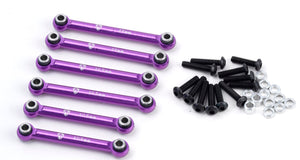Powerhobby Aluminum Tie Rod Set Hpi RS4 Sport 3 Purple