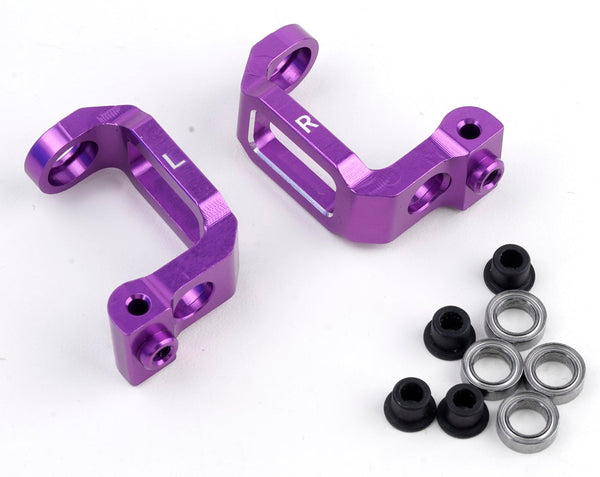 Powerhobby Aluminum Front C-Hub Purple Hpi RS4 Sport3