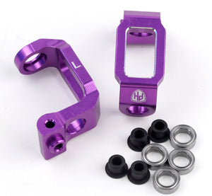 Powerhobby Aluminum Front C-Hub Purple Hpi RS4 Sport3