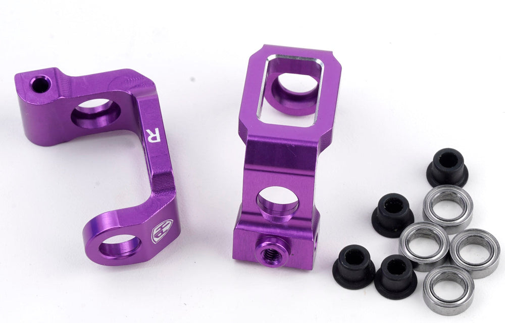 Powerhobby Aluminum Front C-Hub Purple Hpi RS4 Sport3