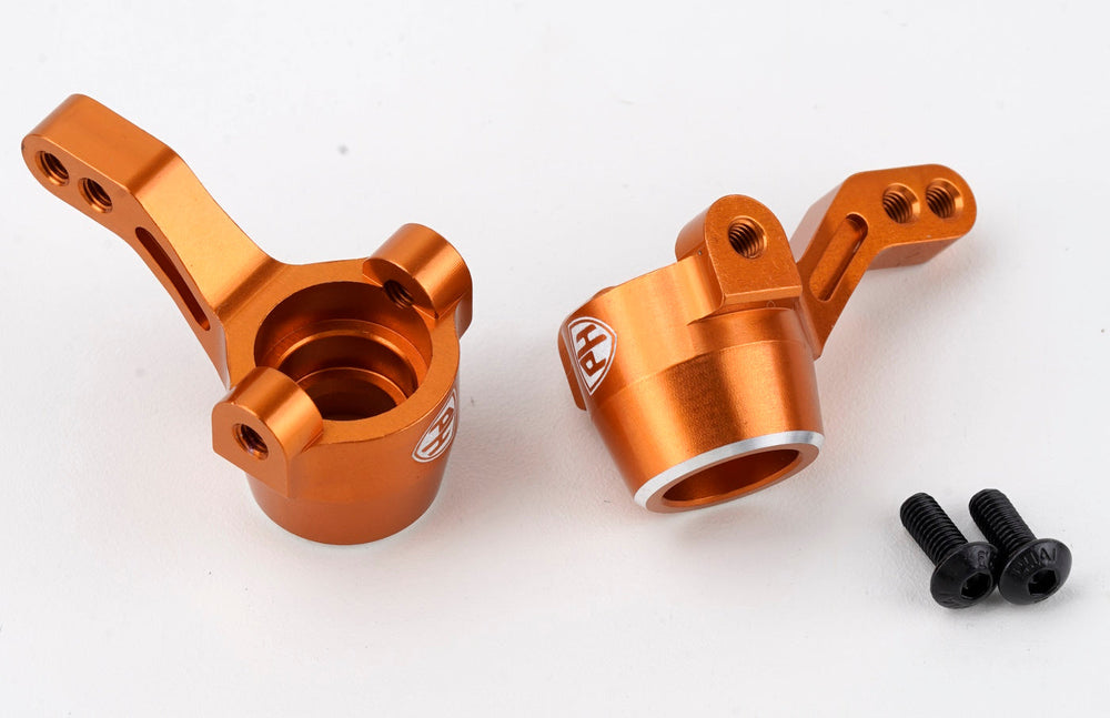 Powerhobby Aluminum Front Steering Knuckles Orange HPI RS4 Sport3