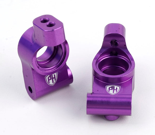 Powerhobby Aluminum Rear Hub Knuckle Arms Purple HPI RS4 Sport3