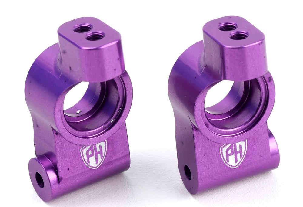 Powerhobby Aluminum Rear Hub Knuckle Arms Purple HPI RS4 Sport3
