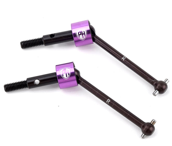 Powerhobby Steel Rear Drive Shafts CVD Purple HPI RS4 Sport3
