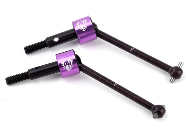 Powerhobby Steel Front Drive Shafts CVD Purple HPI RS4 Sport3