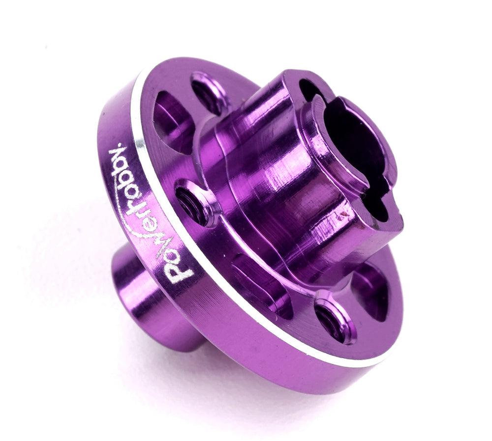 Powerhobby Aluminum Spur Gear Mount Purple Hpi RS4 Sport3
