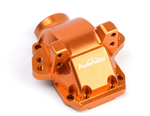 Powerhobby Aluminum Front or Rear Gearbox Housing Cover Orange HPI RS4 Sport3