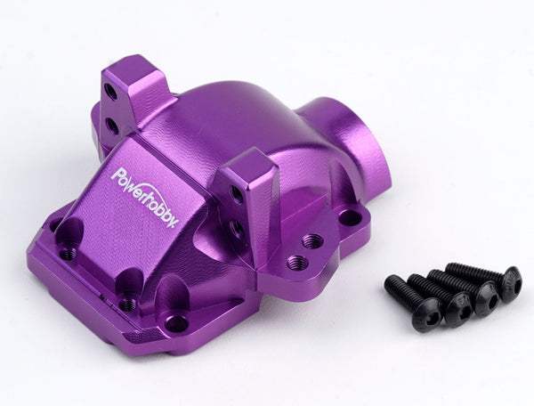 Powerhobby Aluminum Front or Rear Gearbox Housing Cover Purple HPI RS4 Sport3