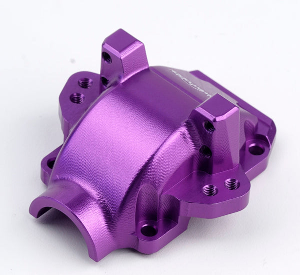 Powerhobby Aluminum Front or Rear Gearbox Housing Cover Purple HPI RS4 Sport3