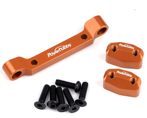 Powerhobby Aluminum Rear Pivot Block Orange HPI RS4 Sport3
