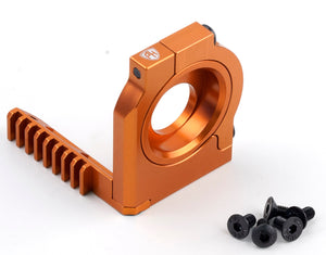 Powerhobby Aluminum Motor Heat Sink Mount Orange HPI RS4 Sport3
