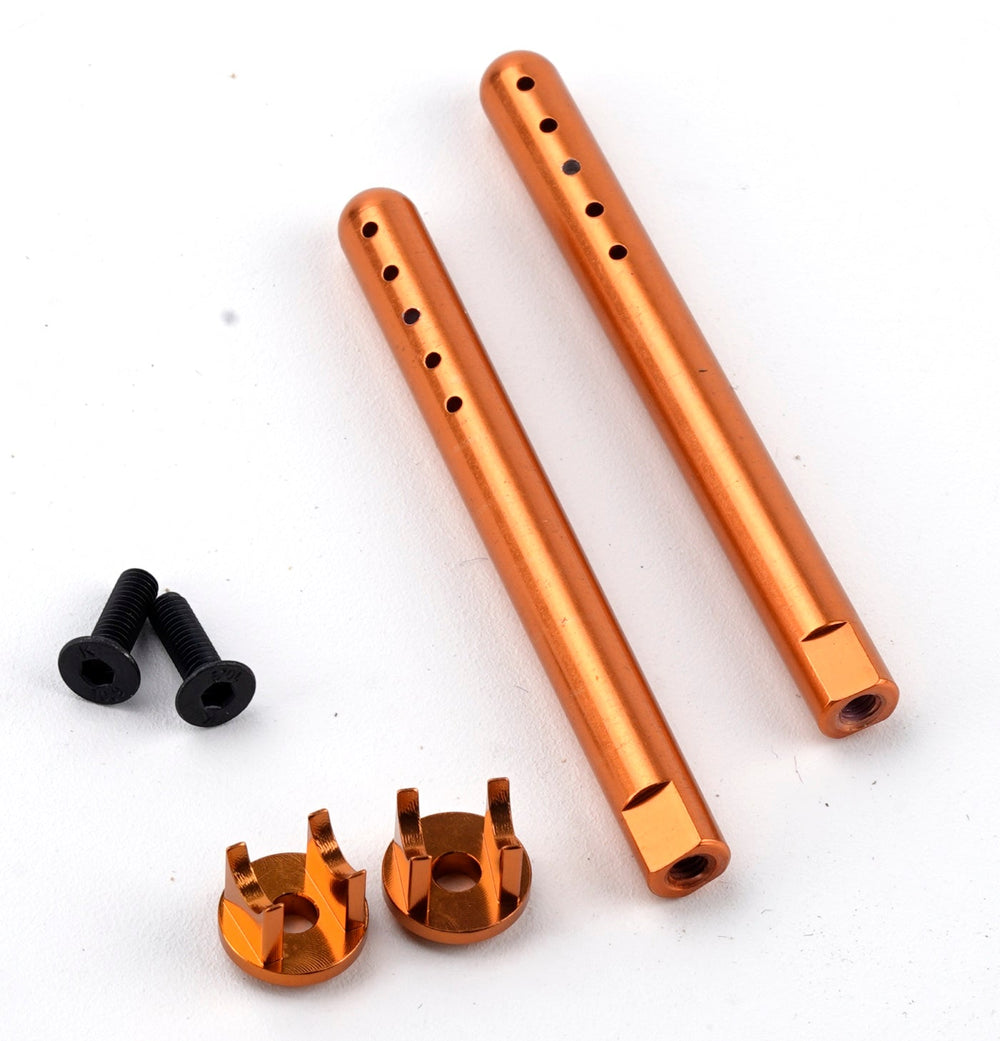 Powerhobby Aluminum Front Body Mounts Orange HPI RS4 Sport3