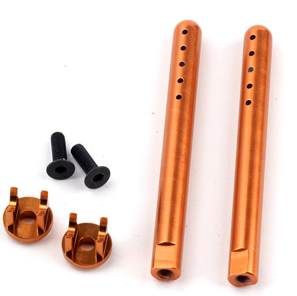 Powerhobby Aluminum Front Body Mounts Orange HPI RS4 Sport3