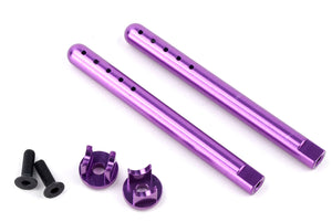 Powerhobby Aluminum Front Body Mounts Purple HPI RS4 Sport3
