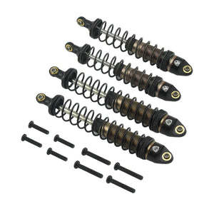 Powerhobby Aluminum Shocks (4) Arrma 3s Seton / Big Rock / Granite / Typhon Bronze