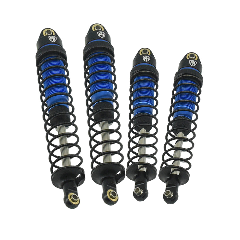 Powerhobby Aluminum Shocks (4) Arrma 3s Seton / Big Rock / Granite / Typhon Blue