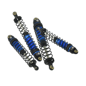 Powerhobby Aluminum Shocks (4) Arrma 3s Seton / Big Rock / Granite / Typhon Blue