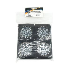 Powerhobby Aluminum 2.2" Beadlock Wheels (4) 1/10 Rock Crawler
