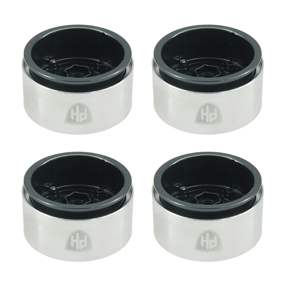 Powerhobby Aluminum 2.2" Beadlock Wheels Grey (4) 1/10 Rock Crawler