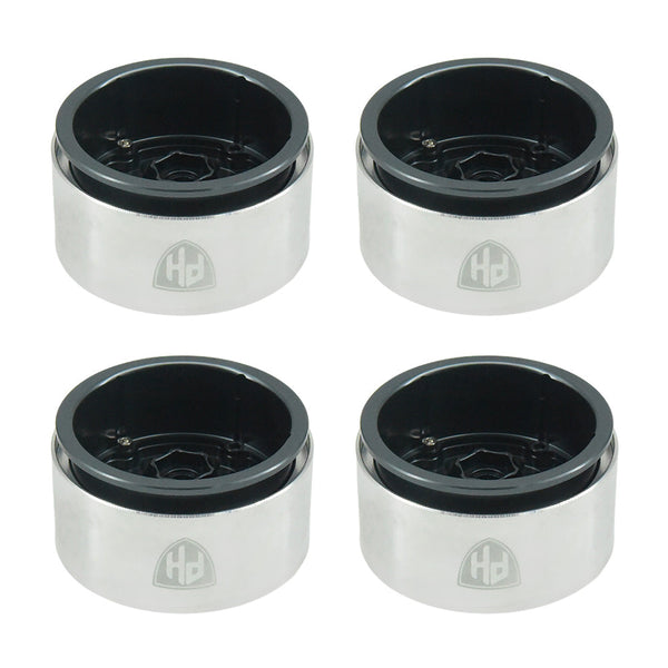 Powerhobby Aluminum 2.2" Beadlock Wheels Grey (4) 1/10 Rock Crawler