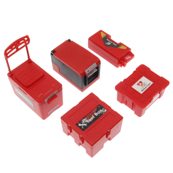 Powerhobby 5PC 1/10 Crawler Accessories RED