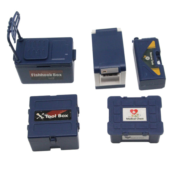 Powerhobby 5PC 1/10 Crawler Accessories Blue