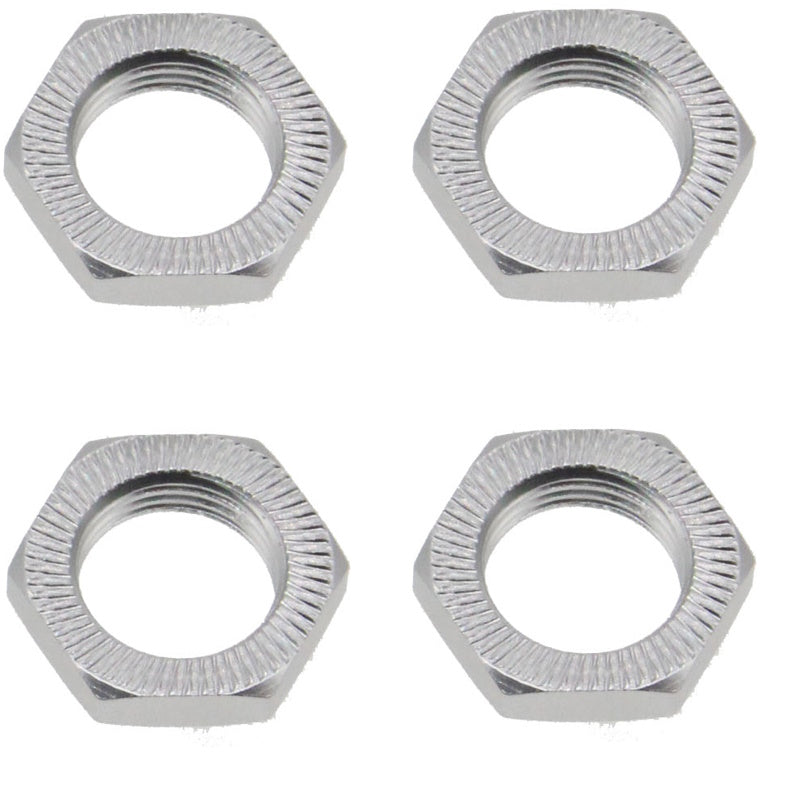 Powerhobby 17MM Serrated Wheel Nut Silver