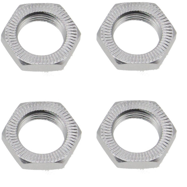 Powerhobby 17MM Serrated Wheel Nut Silver