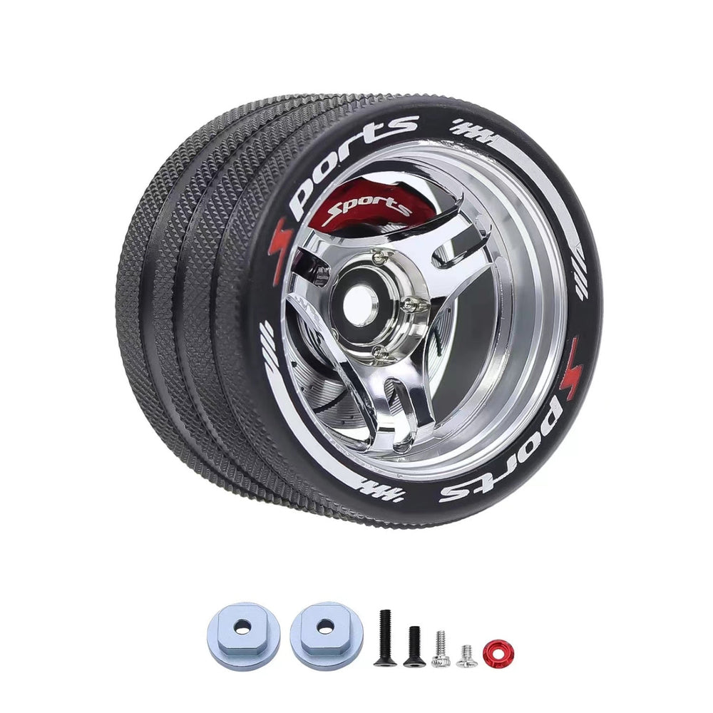 Powerhobby Aluminum Steering Wheel Silver Airtronics M12