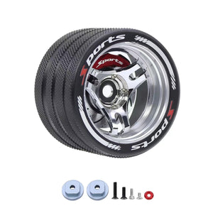 Powerhobby Aluminum Steering Wheel Silver Airtronics M12