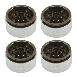 Powerhobby 1.9" 10MM Offset Aluminum Wheels Copper (4) 1/10 Crawler